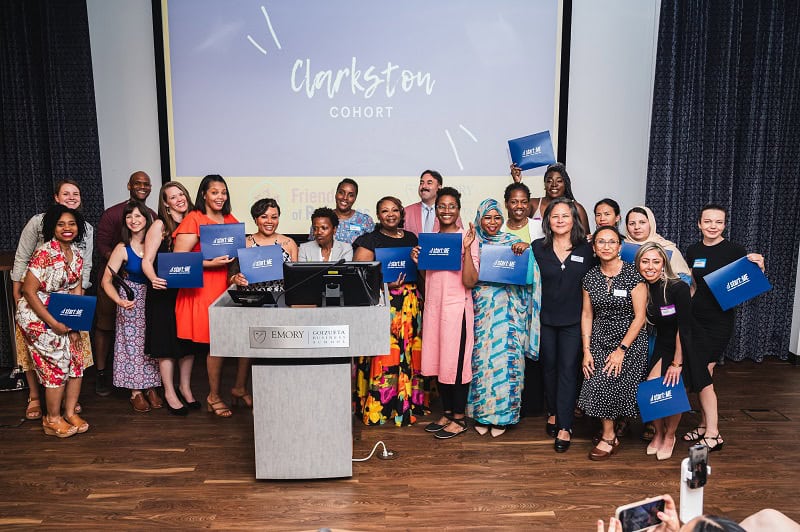 The Clarkston cohort of Goizueta's 2024 Start:ME accelerator program